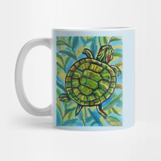 Swimming Slider Turtle Mug